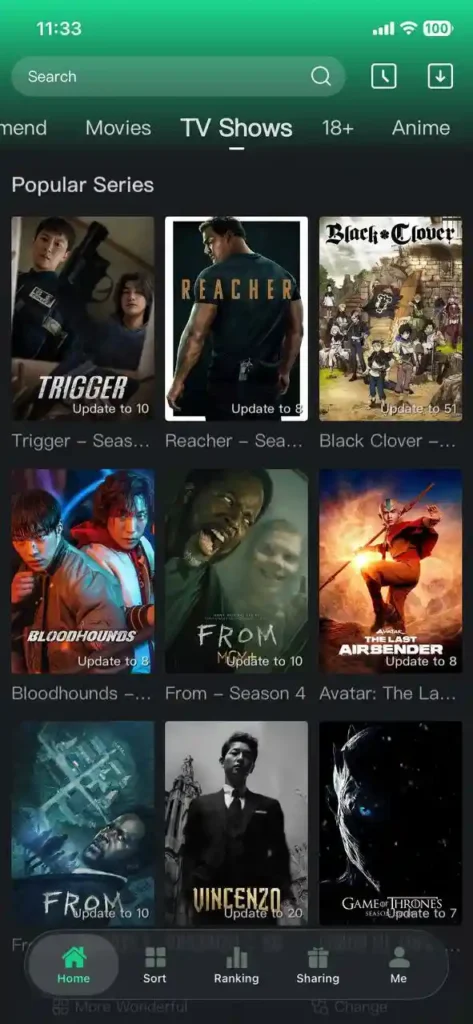 AuraPantry Movie App 3